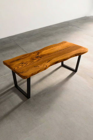 Luxurious Live Edge Garden Table - Perfect for Villas and Gardens