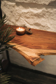 Live Edge Console Table